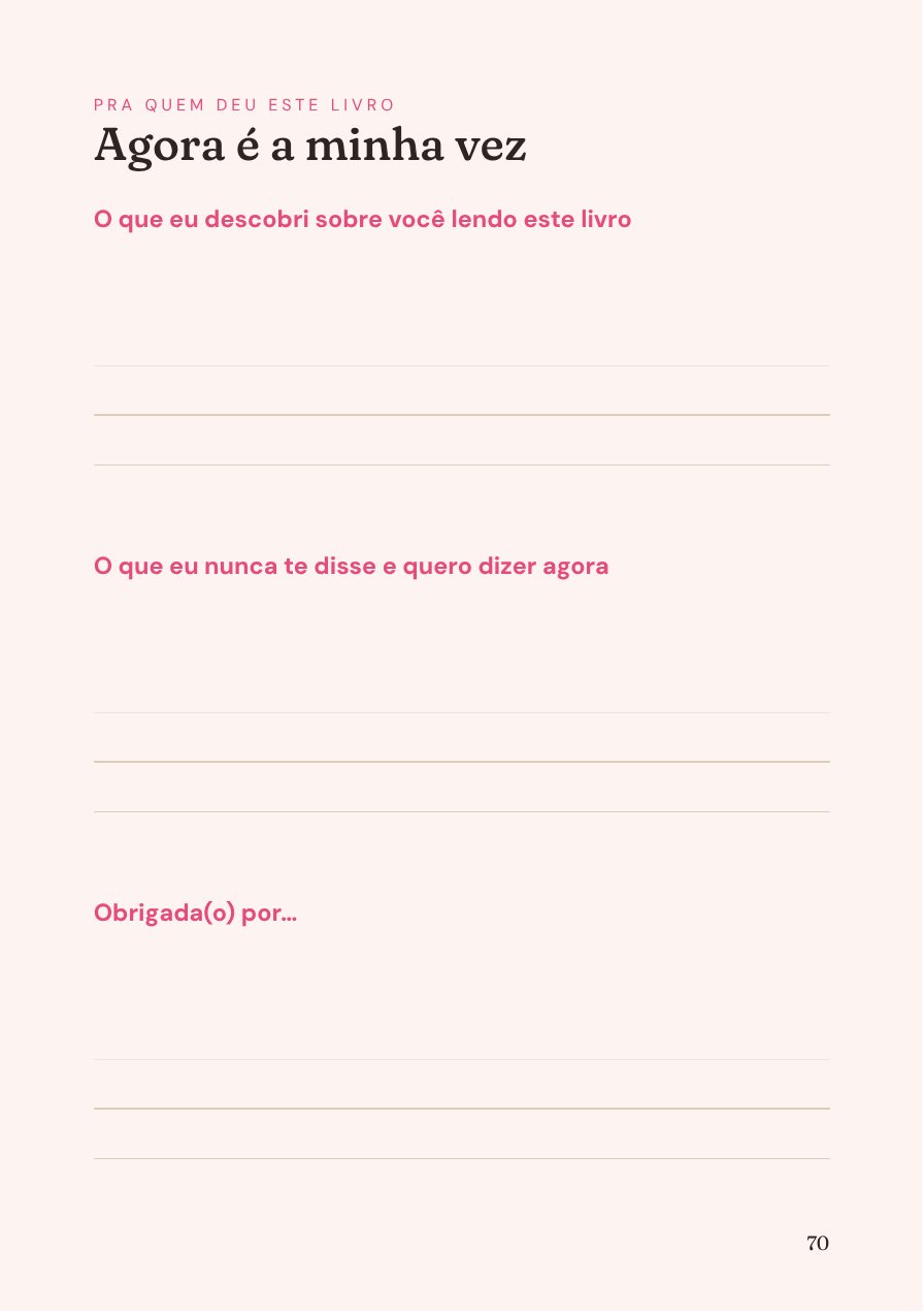 Página Agora é a minha vez
